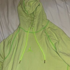 Lime green Jordan hoodie💚